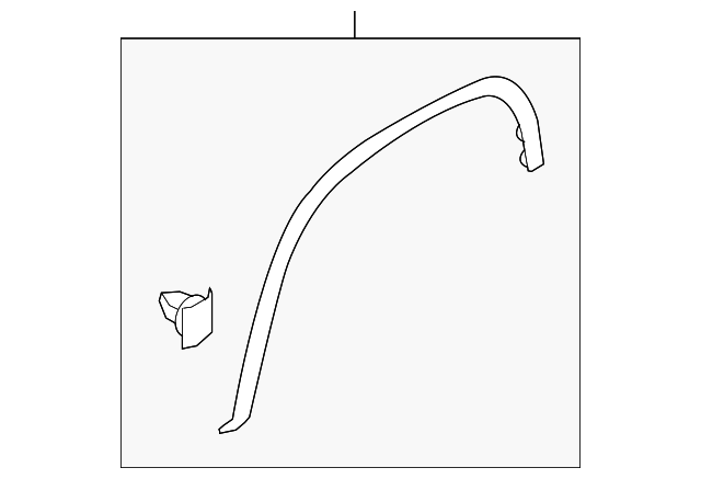 Wheel Opening Molding 5NN-854-819-9B9