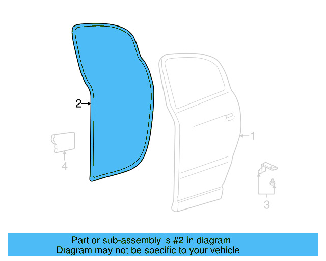 Door Weather 3B9-867-367-P-MGT