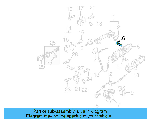 Handle Base Bolt N-911-768-01 - View 28