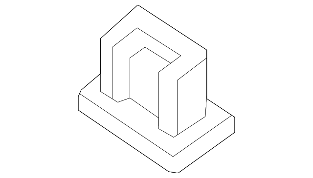 Rear Body Trim Clip 373-867-646 - View 60