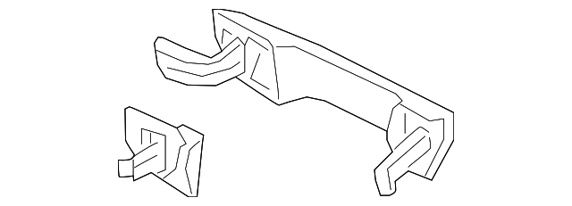 Handle, Outside (Unpainted) 17a837206agru