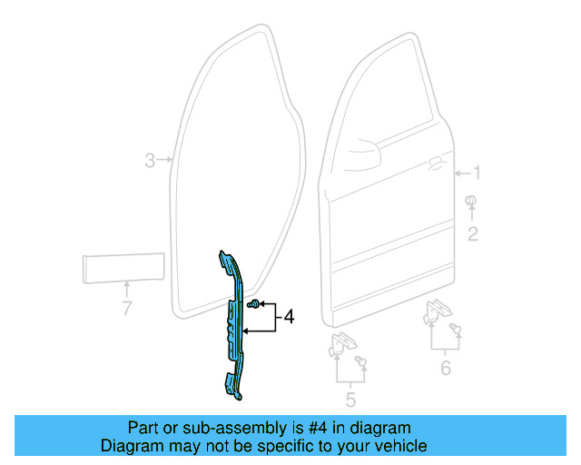 Front Seal 3B0-837-726-A - View 2