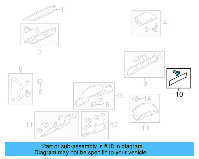 Trim Molding Insert 7P1-858-418-C-DV8 - View 6