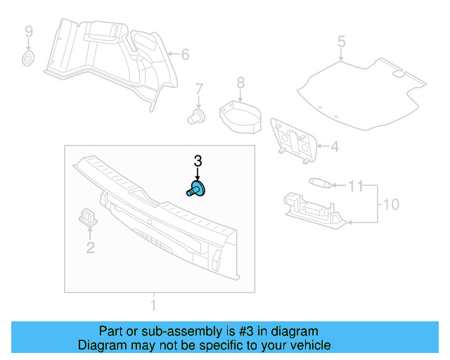 Ft Seat Air Bag Bolt N-910-423-01 - View 4