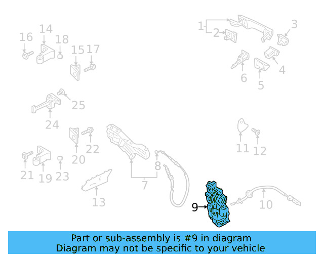 Lock Actuator 17A-837-016-A - View 8