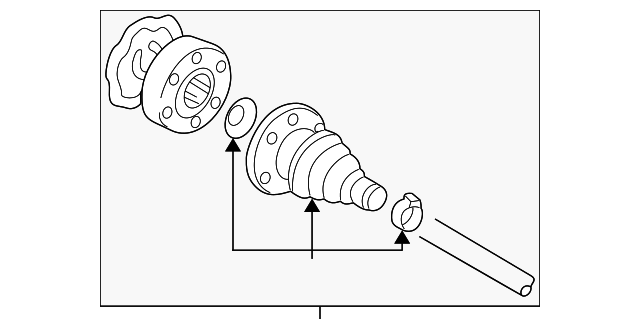 Inner Joint Assembly 1K0-498-103 - View 22