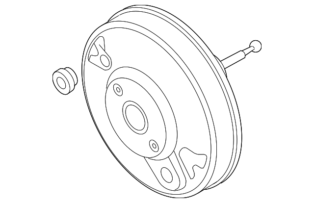 Brake Booster 3C1-614-106-M - View 5