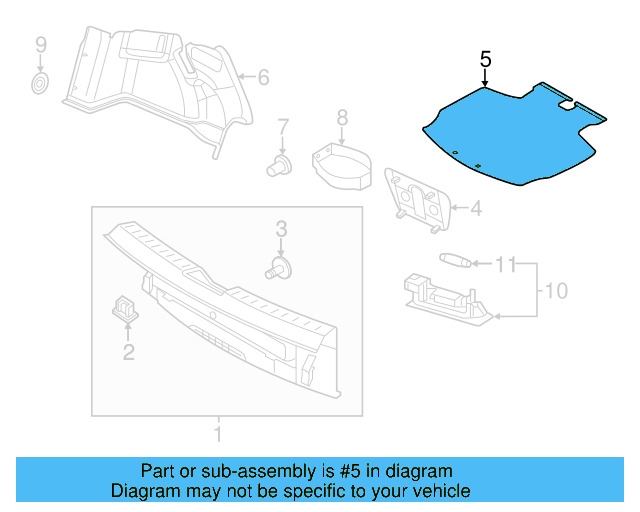 Luggage Lamp 3G0-947-101-A - View 22