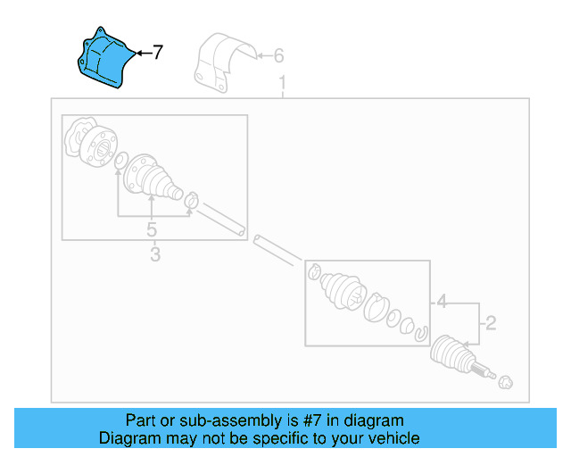 Shield 1J0-407-720-D - View 3