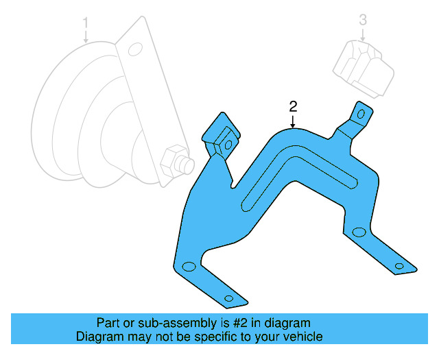 Bracket 1K5-951-217 - View 17