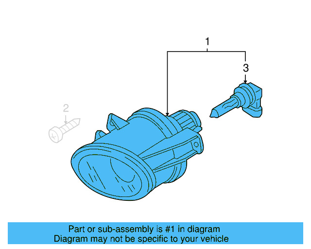 Fog Lamp Assembly 3C0-941-699-B - View 6