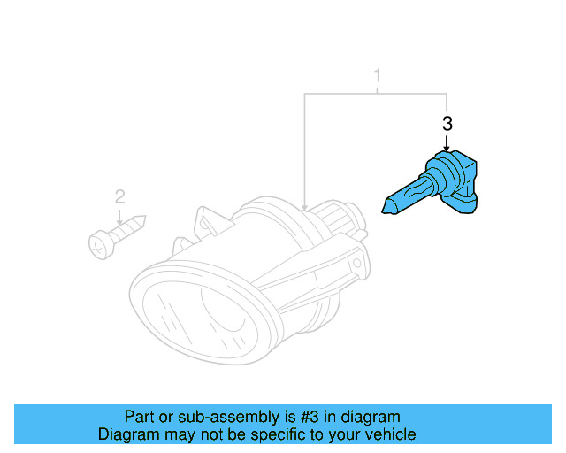 Fog Lamp Bulb N-101-300-01 - View 25