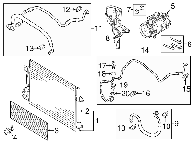 A/C Compressor 1K0-820-859-S - View 29