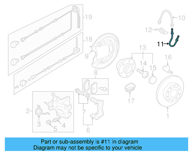 Brake Tube 1K0-611-764-L - View 20