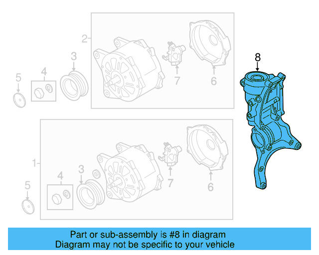 Mount Bracket 06K-903-143-C - View 4