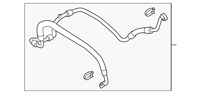 AC Hose 5C0-820-743-BM - View 4