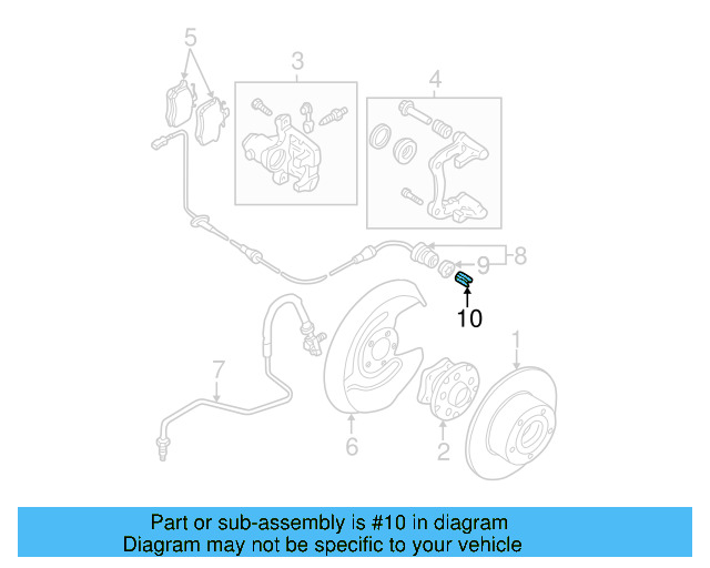 Speed Sensor Sleeve 443-927-817 - View 8