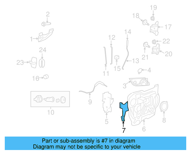 Carrier Retainer 7B0-837-116