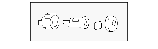 Lock Cylinder 7B0-837-167-A - View 3