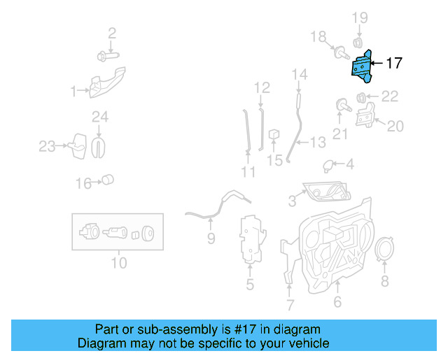 Upper Hinge 7B0-831-402-C