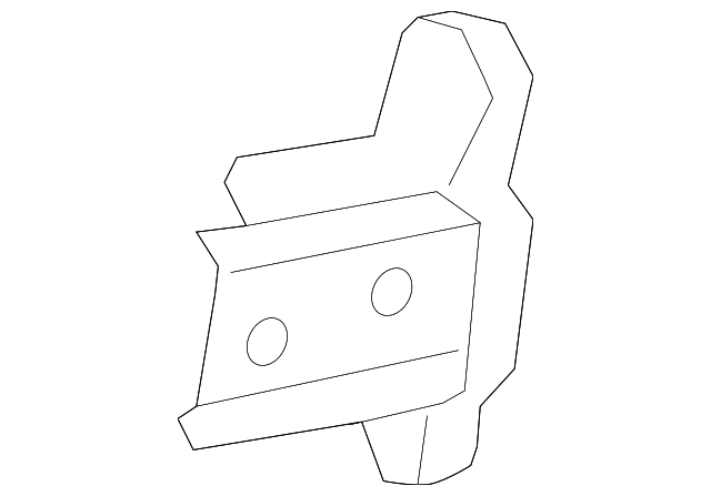 Lower Hinge 7B0-831-411-B - View 3