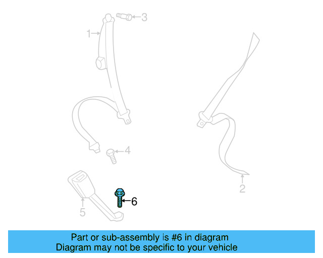 Buckle End Mount Bolt N-989-236-02 - View 40