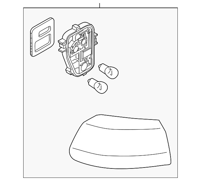 Tail Lamp Assembly 5K0-945-095-G