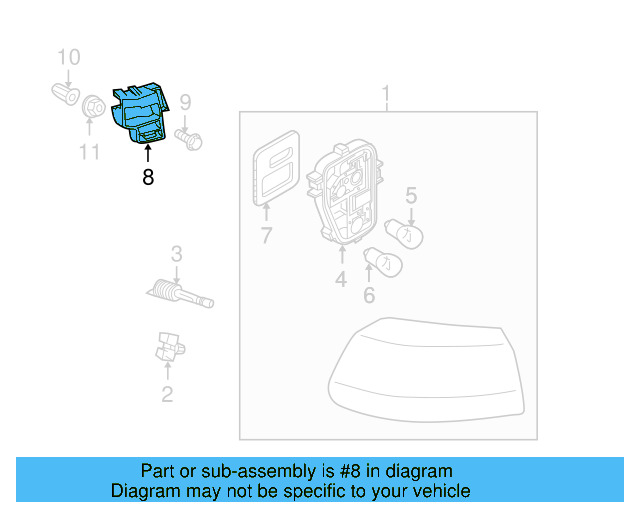 Guide Bracket 5K6-807-394-A - View 5
