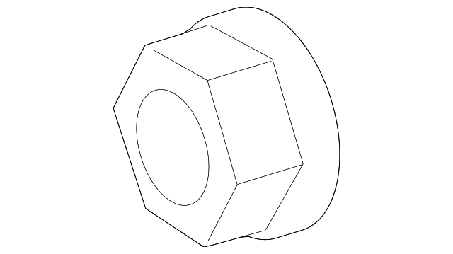 Bumper Cover Support Rail Nut N-910-189-01 - View 64