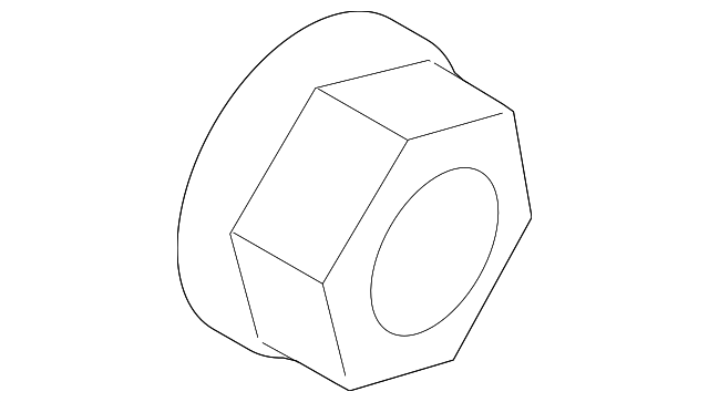 Bumper Cover Support Rail Nut N-910-189-01 - View 67