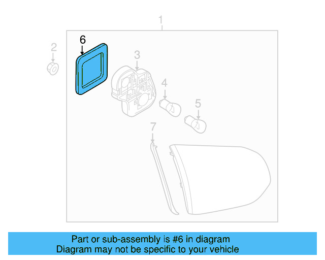 Gasket 5K0-945-191-A