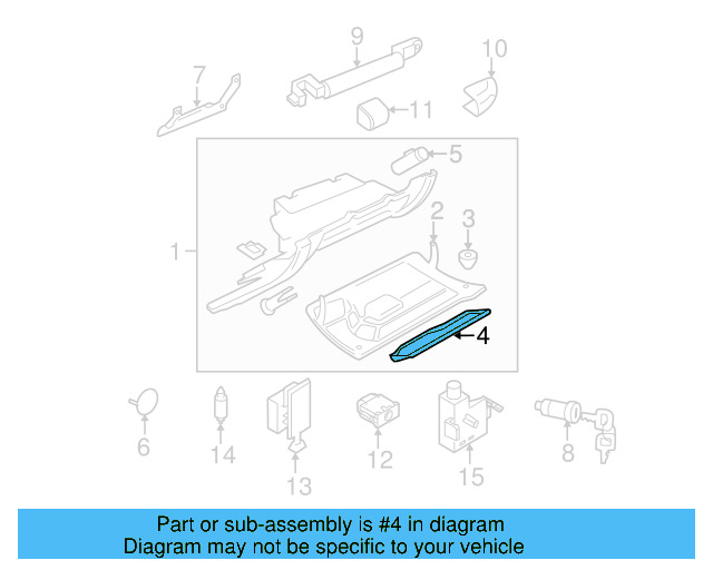 Insert 1C1-880-165-B-B41 - View 8
