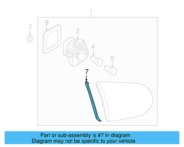 Trim Molding 5K0-945-312-9B9