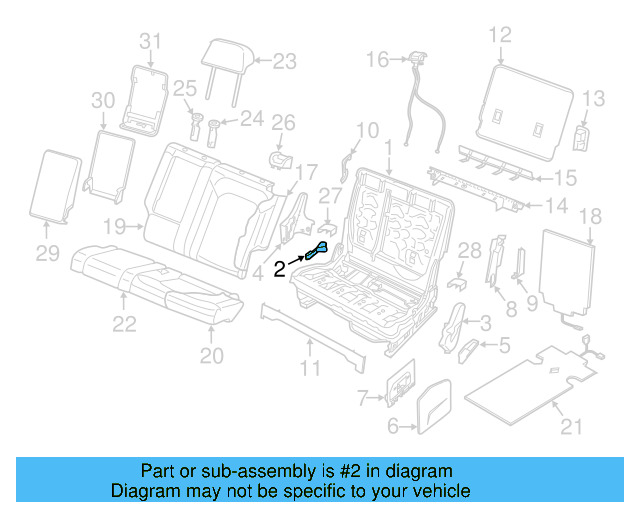 Headrest Guide 5NA-881-920-A - View 12