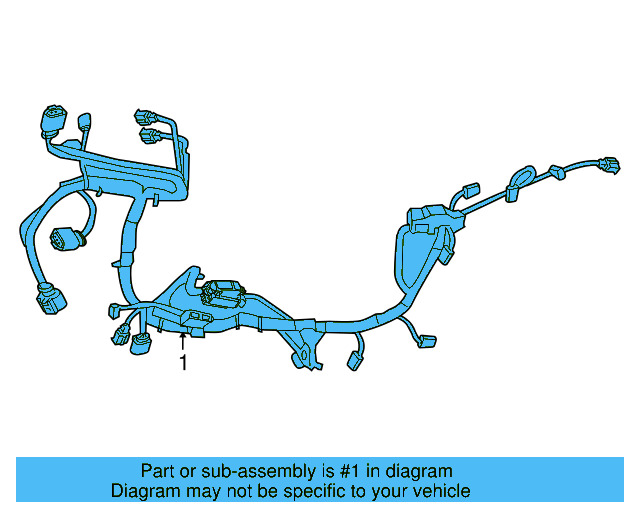 Wiring Harness 7B0971072B - View 3