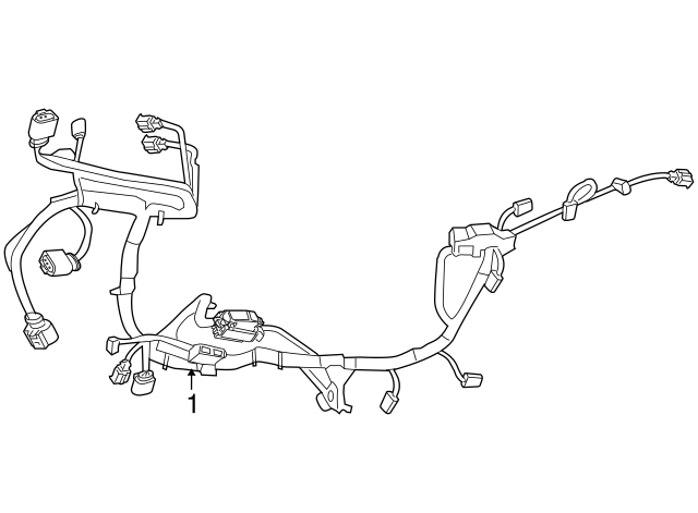 Wiring Harness 7B0971072B - View 4
