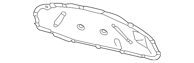 Hood Insulation Pad 5C6-863-831-G - View 7