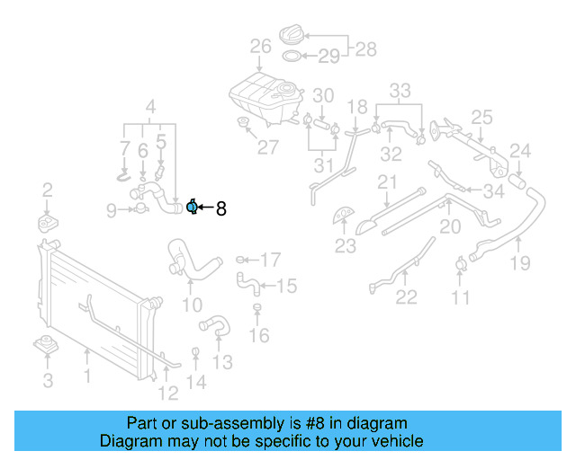 Lower Hose Clamp N-906-871-01 - View 150