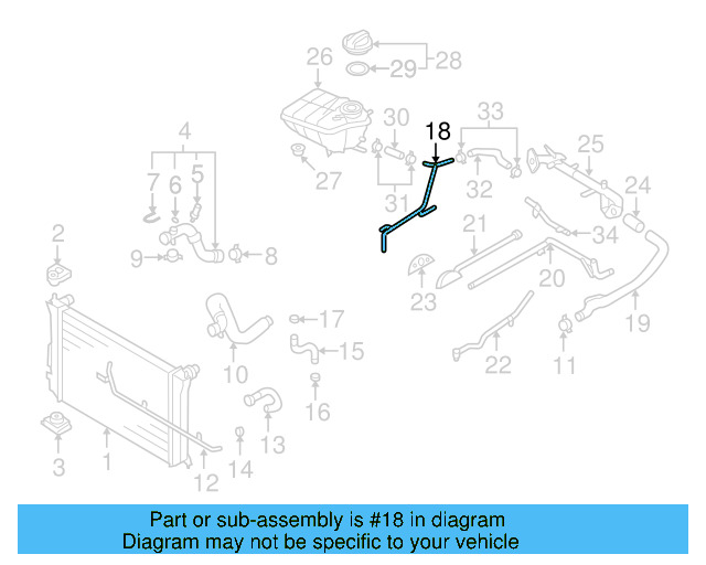 Cooler Pipe 077-117-412-T