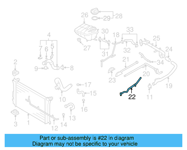 Front Pipe 3D0-121-065-FA - View 8