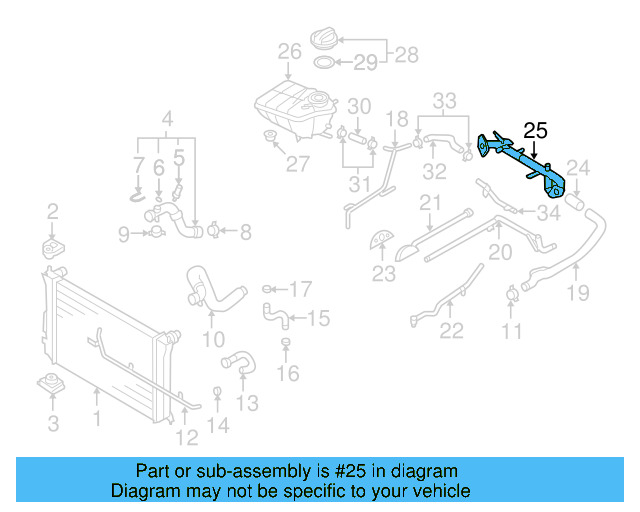 Water Manifold 077-121-071-BR