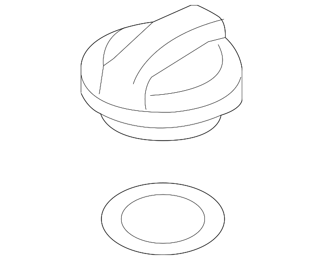 Reservoir Cap 3D0-121-321-B - View 3