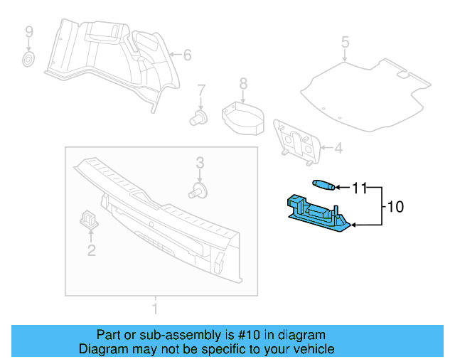 Luggage Lamp 3G0-947-101-A - View 49