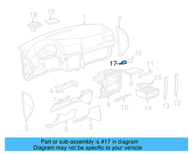 Blank Cover 1J0-858-180-C-01C - View 11