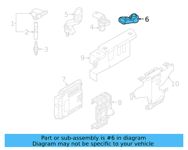 Knock Sensor 030-905-377-D - View 3