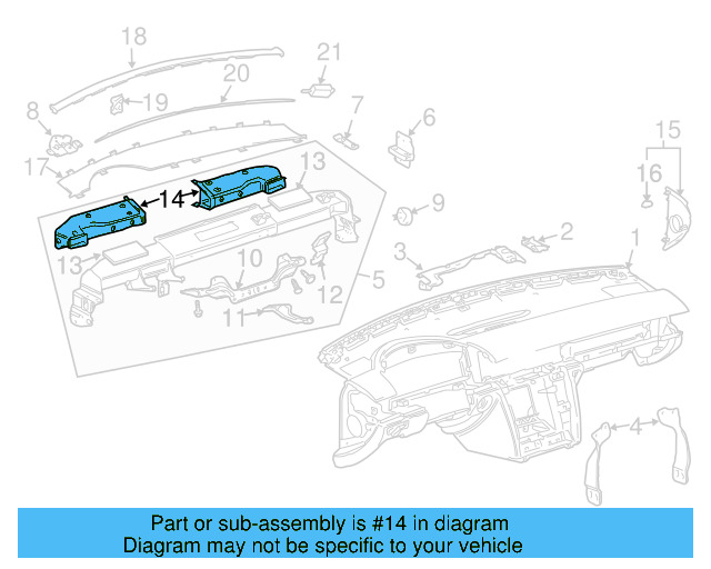 Air Duct 3D1-819-633-B-B41 - View 8