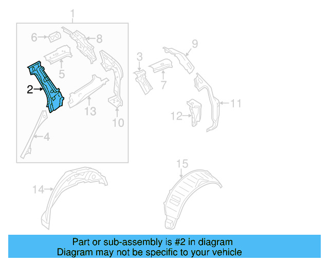 Front Pillar 7P0-809-990
