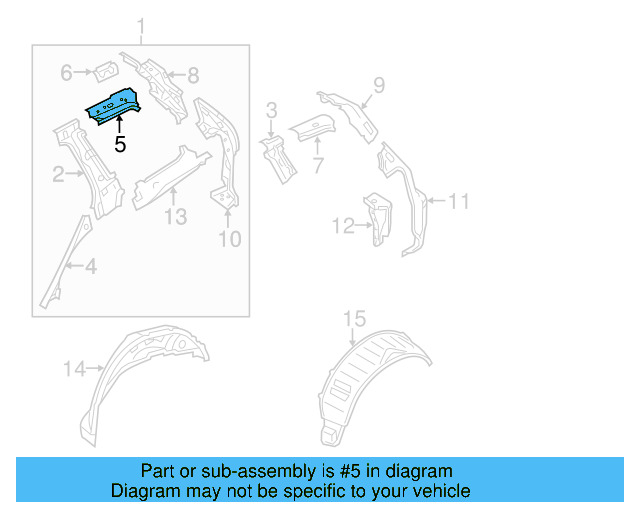 Upper Reinforced 7P6-810-028 - View 2
