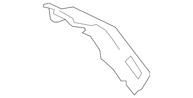 Rear Pillar Upper Reinforced 7P6-809-072 - View 2