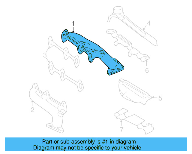 Exhaust Manifold 078-253-032-BA - View 12